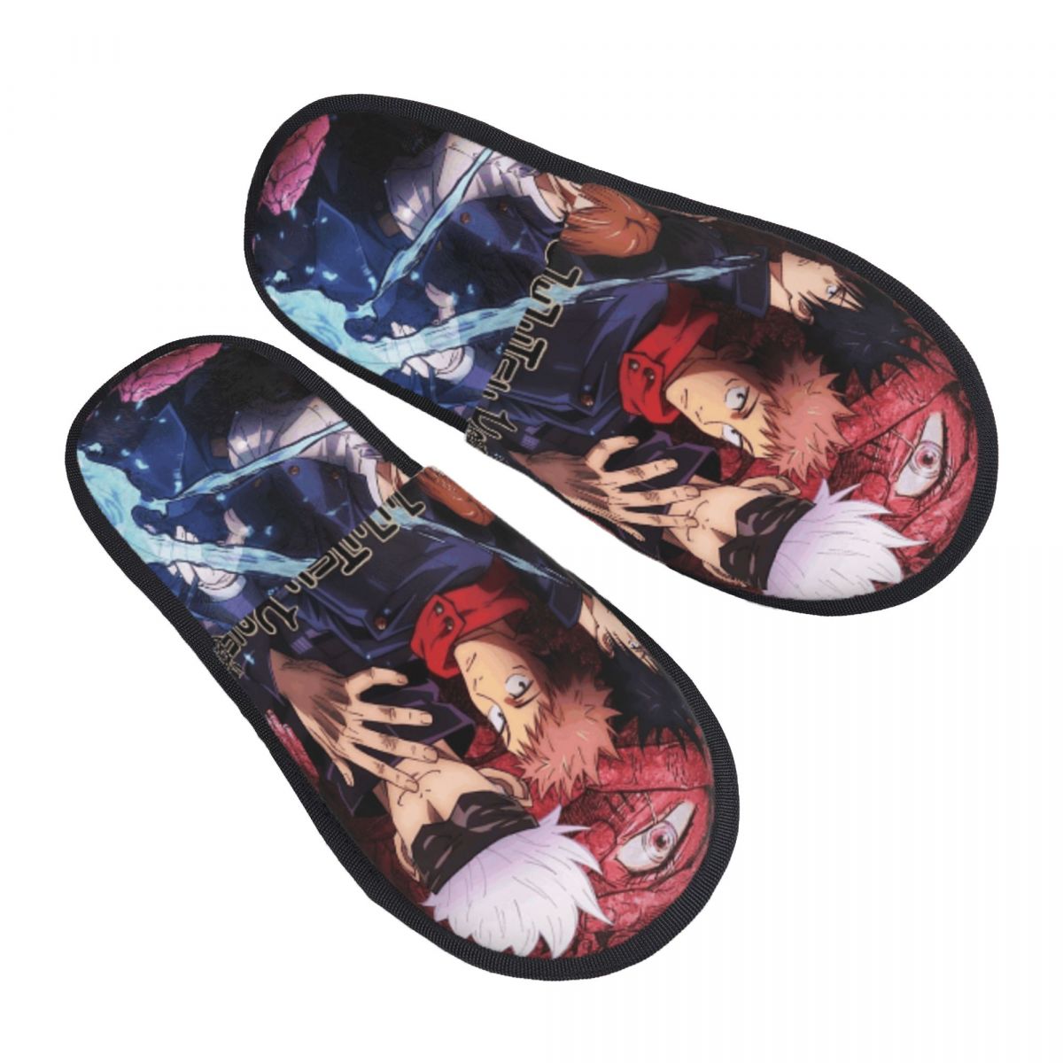 Insole Memory Foam - Sandal Rumah Jujutsu Kaisen dengan Busa