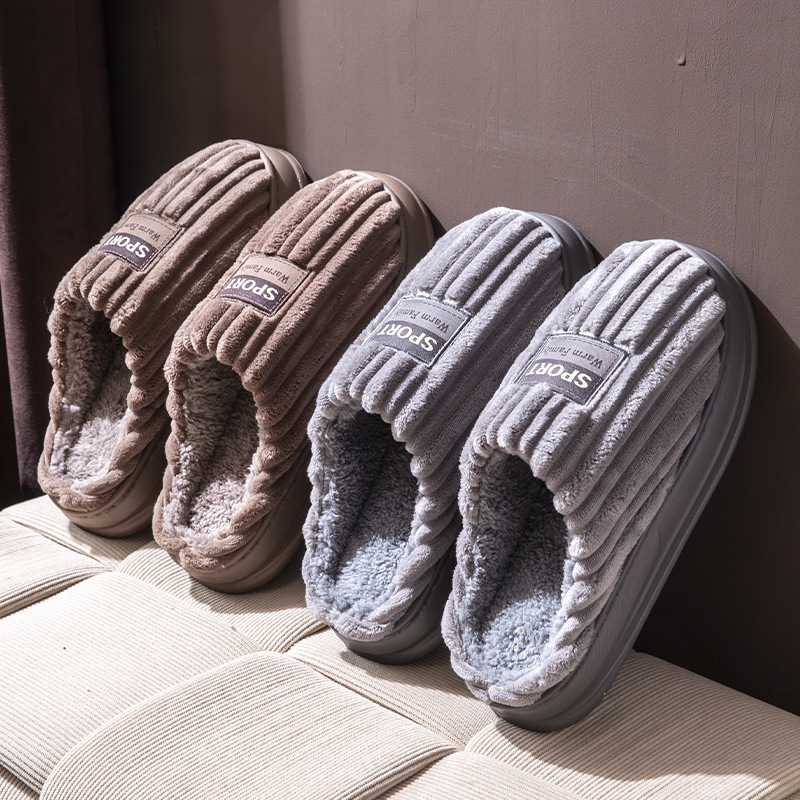 Sandal Pria Bergaris Bahan Sue - Insole Memory Foam ulasan dan harga