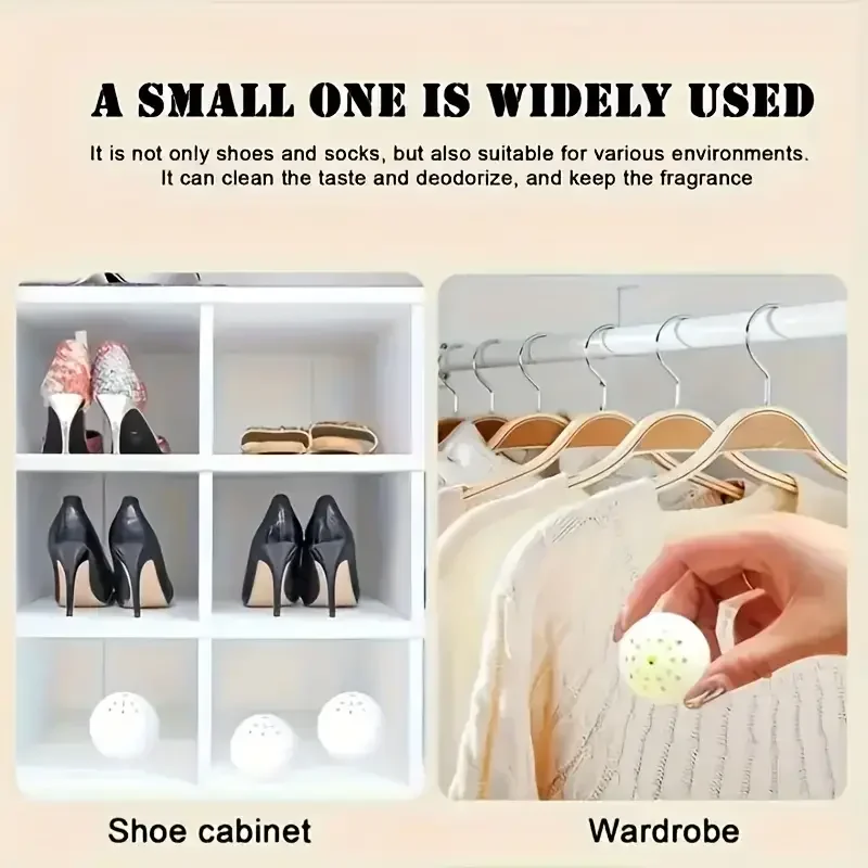 Perlengkapan pembersih pewangi - Shoe Deodorizer Ball ulasan dan harga