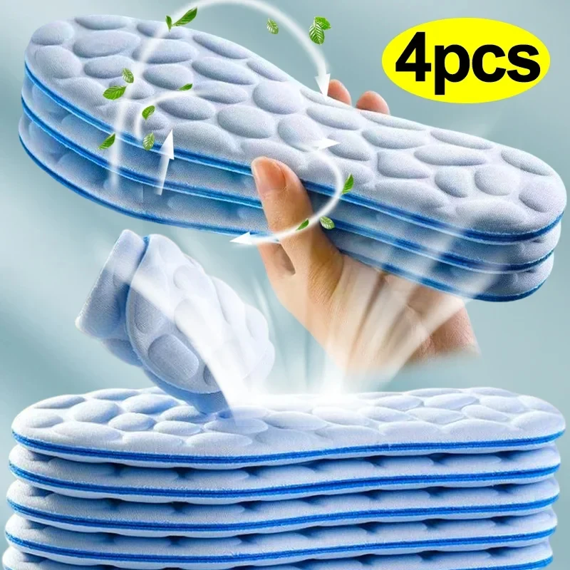 2/4 Buah Sol Busa Memori Pijat - Insole Memory Foam ulasan dan harga